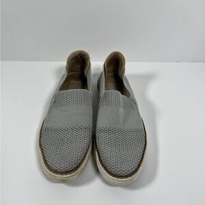 UGG Men's Gray Knit Slip-On Boat Shoes